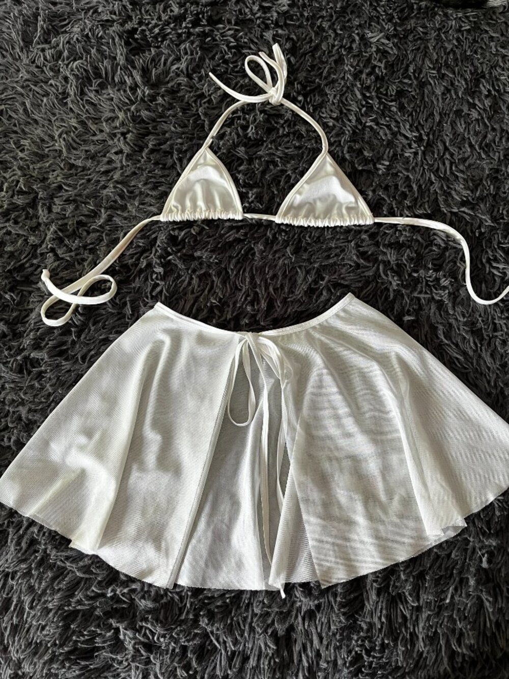 Rave Wonderland Mesh Skirt Set